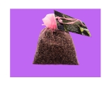 Pytlíček s levandulí, organza, 25 g,  růžový